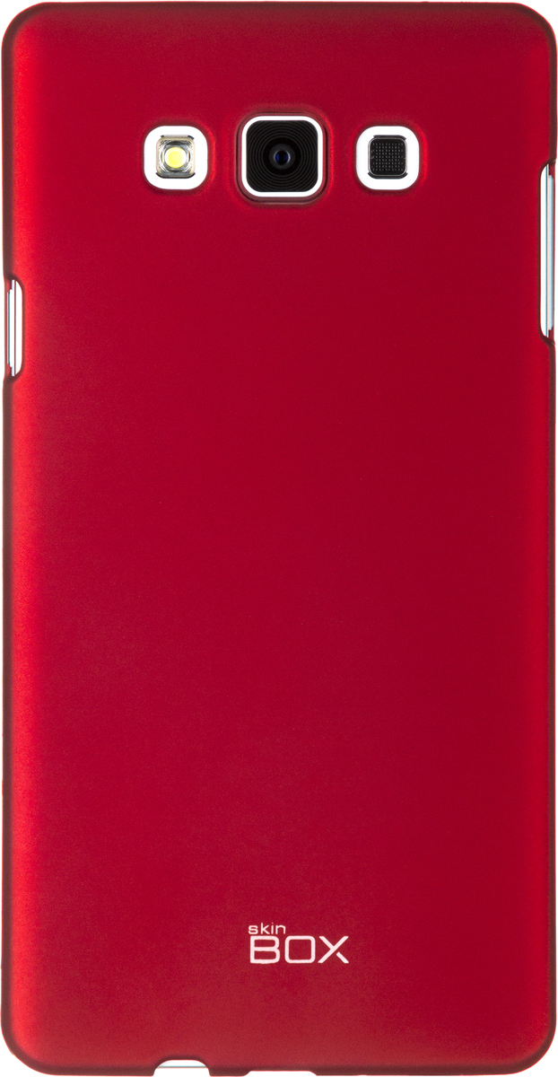 Skinbox 4People чехол для Samsung A700 Galaxy A7, RedT-S-SGA700-002 Skinbox 4People чехол для Samsung A700 Galaxy A7, RedT-S-SGA700-002Чехол - накладка Skinbox 4People для Samsung A700 Galaxy A7 бережно и надежно защитит ваш смартфон от пыли, грязи, царапин и других повреждений. Чехол оставляет свободным доступ ко всем разъемам и кнопкам устройства. В комплект также входит защитная пленка на экран.
