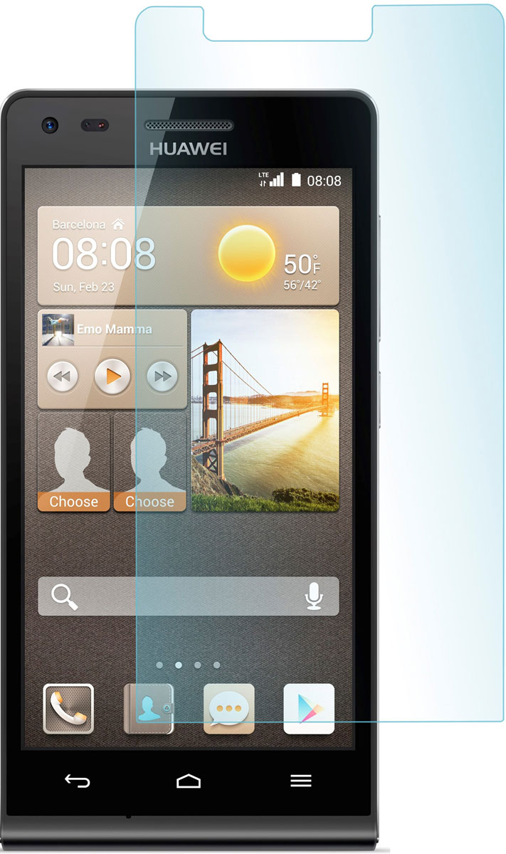 Skinbox защитное стекло для Huawei Ascend G6, глянцевоеSP-097 Skinbox защитное стекло для Huawei Ascend G6, глянцевоеSP-097Защитное стекло Skinbox для Huawei Ascend G6 предназначено для защиты поверхности экрана от царапин, потертостей, отпечатков пальцев и прочих следов механического воздействия. Оно имеет окаймляющую загнутую мембрану последнего поколения, а также олеофобное покрытие. Изделие изготовлено из закаленного стекла высшей категории, с высокой чувствительностью и сцеплением с экраном.