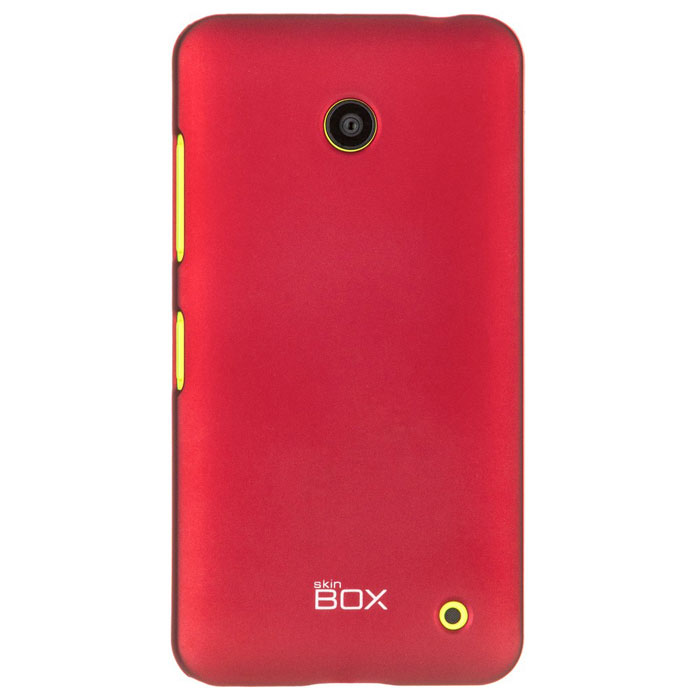 Skinbox 4People чехол для Nokia Lumia 630/635, RedT-S-NL635-002 Skinbox 4People чехол для Nokia Lumia 630/635, RedT-S-NL635-002Накладка Skinbox 4People для Nokia Lumia 630/635 выполнена из высококачественного поликарбоната. Она бережно и надежно защитит ваш смартфон от пыли, грязи, царапин и других повреждений. Чехол оставляет свободным доступ ко всем разъемам и кнопкам устройства.
