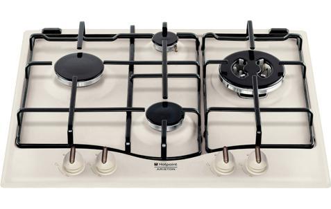Hotpoint-Ariston 7HPC 640T (OW) R/HA варочная панель газоваяF078299 Hotpoint-Ariston 7HPC 640T (OW) R/HA варочная панель газоваяF078299Функциональная газовая варочная панель с конфорками различной мощности и лаконичным дизайном, выполненная в цвете слоновая кость прекрасно впишется в любой интерьер. Левая: Конфорка 100мм Мощность: 2,6 кВт Центральная верхняя: Конфорка 55 мм Мощность: 1 кВт Центральная нижняя: Конфорка 75 мм Мощность: 1,65 кВт Правая: Конфорка 130 мм Мощность: 3,3 кВт.