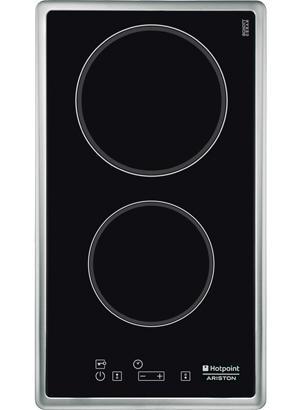 Hotpoint-Ariston 7HDK 2KL (IX) RU/HA варочная электрическая панельF078223 Hotpoint-Ariston 7HDK 2KL (IX) RU/HA варочная электрическая панельF078223Сенсорное управление Панель управления поверхностей Hotpoint вынесена на фронтальную сторону, что позволяет добиться максимального удобства в использовании, точного и независимого управления различными зонами приготовления. Индикатор остаточного тепла Индикаторы остаточного тепла позволяют в любой момент увидеть уровень остаточного тепла каждой из зон нагрева по завершении приготовления пищи. Таким образом, можно, не боясь обжечься, приближаться к поверхности, а с другой стороны - воспользоваться остаточным теплом, например, для разогрева и поддержания оптимальной температуры Вашего блюда. Домино Домино - это линейка специальных продуктов, шириной 30 см, которая включает в себя различные типы варочных поверхностей, фритюрниц и барбекю.
