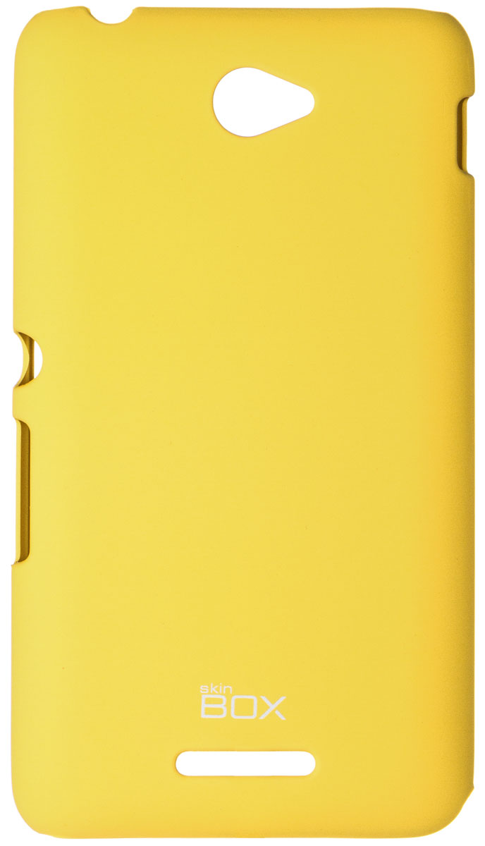 Skinbox 4People чехол для Sony Xperia E4/E4 Dual, YellowT-S-SXE4-002 Skinbox 4People чехол для Sony Xperia E4/E4 Dual, YellowT-S-SXE4-002Чехол - накладка Skinbox 4People для Sony Xperia E4/E4 Dual бережно и надежно защитит ваш смартфон от пыли, грязи, царапин и других повреждений. Чехол оставляет свободным доступ ко всем разъемам и кнопкам устройства. В комплект также входит защитная пленка на экран.
