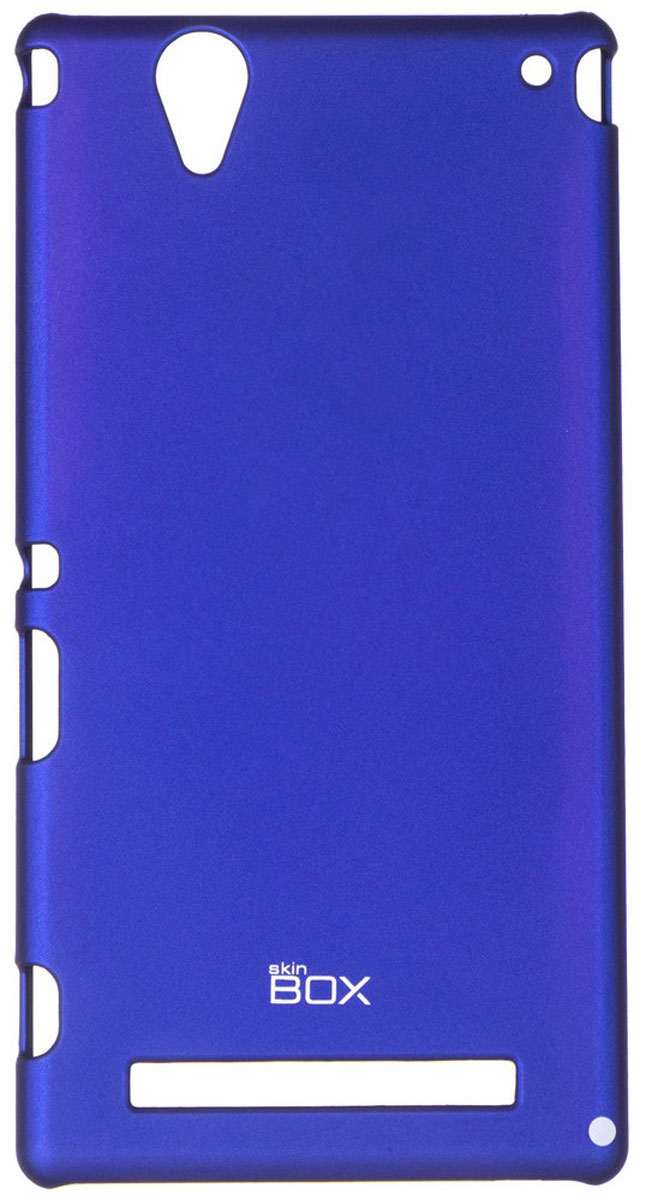 Skinbox 4People чехол для Sony Xperia T2 Ultra, BlueT-S-SXT2U-002 Skinbox 4People чехол для Sony Xperia T2 Ultra, BlueT-S-SXT2U-002Чехол - накладка Skinbox 4People для Sony Xperia T2 Ultra бережно и надежно защитит ваш смартфон от пыли, грязи, царапин и других повреждений. Чехол оставляет свободным доступ ко всем разъемам и кнопкам устройства. В комплект также входит защитная пленка на экран.