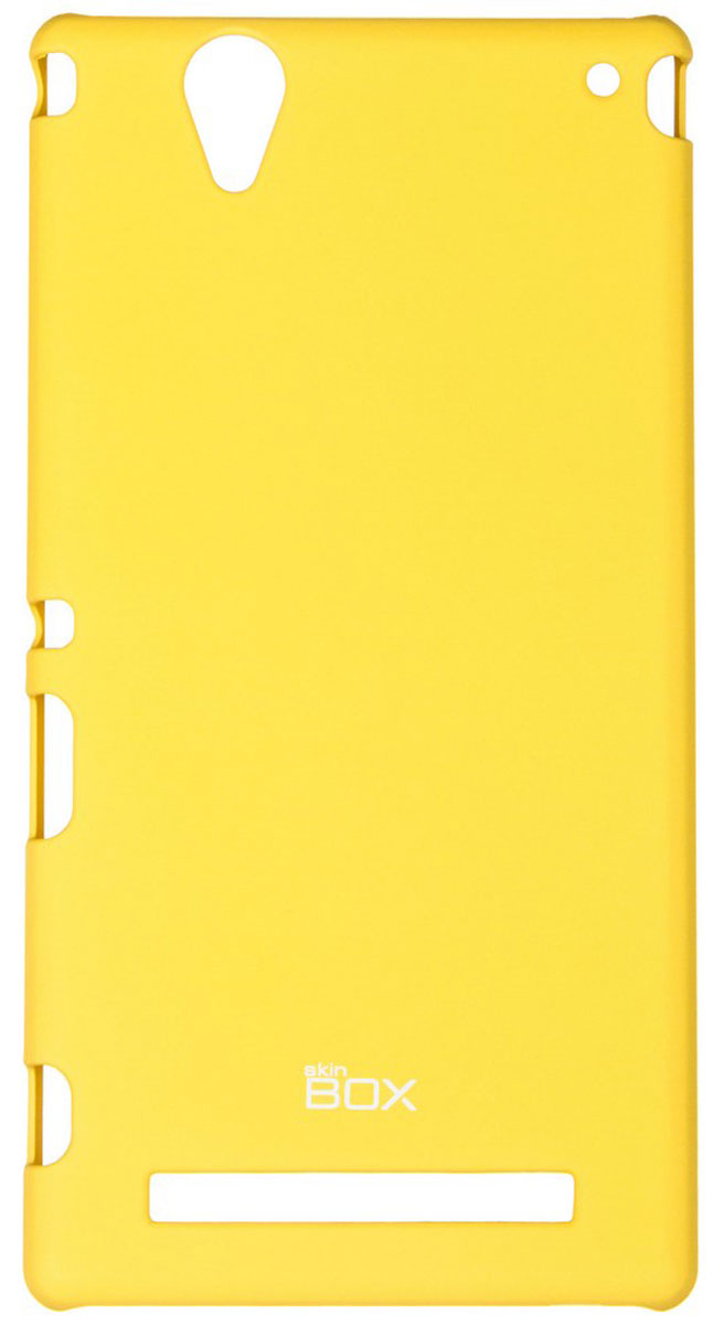 Skinbox 4People чехол для Sony Xperia T2 Ultra, YellowT-S-SXT2U-002 Skinbox 4People чехол для Sony Xperia T2 Ultra, YellowT-S-SXT2U-002Чехол - накладка Skinbox 4People для Sony Xperia T2 Ultra бережно и надежно защитит ваш смартфон от пыли, грязи, царапин и других повреждений. Чехол оставляет свободным доступ ко всем разъемам и кнопкам устройства. В комплект также входит защитная пленка на экран.