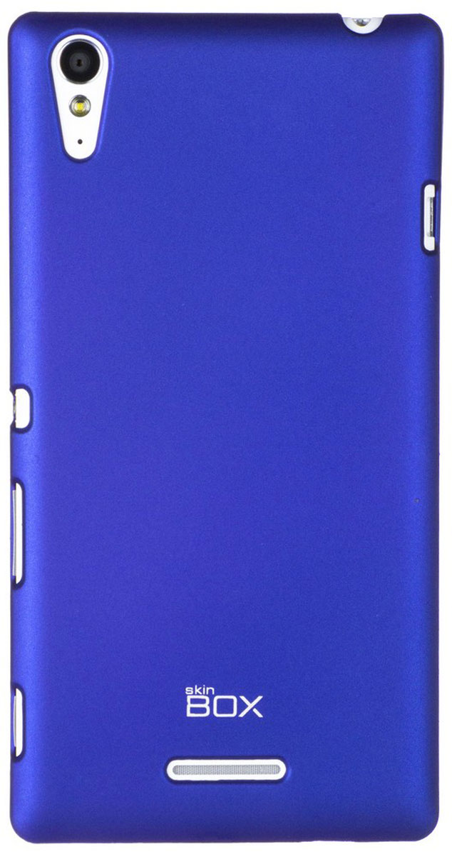 Skinbox 4People чехол для Sony Xperia T3, BlueT-S-SXT3-002 Skinbox 4People чехол для Sony Xperia T3, BlueT-S-SXT3-002Чехол - накладка Skinbox 4People для Sony Xperia T3 бережно и надежно защитит ваш смартфон от пыли, грязи, царапин и других повреждений. Чехол оставляет свободным доступ ко всем разъемам и кнопкам устройства. В комплект также входит защитная пленка на экран.