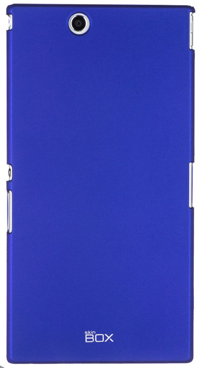 Skinbox 4People чехол для Sony Xperia Z Ultra, BlueT-S-SXZU-002 Skinbox 4People чехол для Sony Xperia Z Ultra, BlueT-S-SXZU-002Чехол - накладка Skinbox 4People для Sony Xperia Z Ultra бережно и надежно защитит ваш смартфон от пыли, грязи, царапин и других повреждений. Чехол оставляет свободным доступ ко всем разъемам и кнопкам устройства. В комплект также входит защитная пленка на экран.