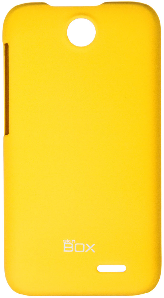 Skinbox 4People чехол для HTC Desire 310, YellowT-S-HD310-002 Skinbox 4People чехол для HTC Desire 310, YellowT-S-HD310-002Чехол - накладка Skinbox 4People для HTC Desire 310 бережно и надежно защитит ваш смартфон от пыли, грязи, царапин и других повреждений. Чехол оставляет свободным доступ ко всем разъемам и кнопкам устройства. В комплект также входит защитная пленка на экран.