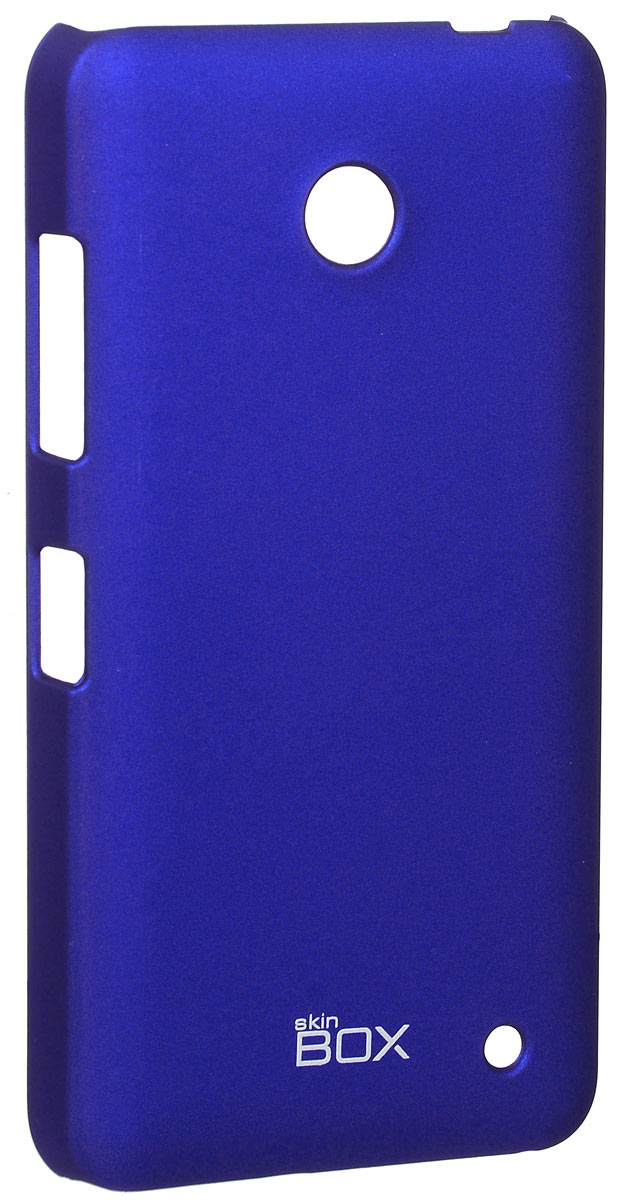 Skinbox 4People чехол для Nokia Lumia 630/635, BlueT-S-NL635-002 Skinbox 4People чехол для Nokia Lumia 630/635, BlueT-S-NL635-002Накладка Skinbox 4People для Nokia Lumia 630/635 выполнена из высококачественного поликарбоната. Она бережно и надежно защитит ваш смартфон от пыли, грязи, царапин и других повреждений. Чехол оставляет свободным доступ ко всем разъемам и кнопкам устройства.