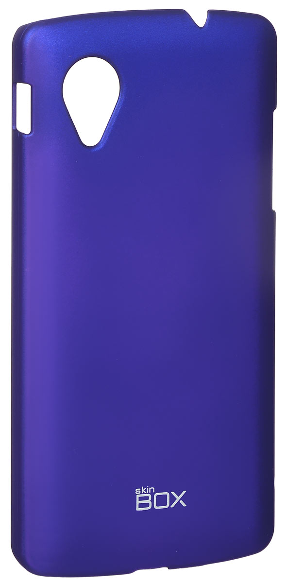 Skinbox 4People чехол для LG Nexus 5, BlueT-S-LN5-002 Skinbox 4People чехол для LG Nexus 5, BlueT-S-LN5-002Накладка Skinbox 4People для LG Nexus 5 выполнена из высококачественного поликарбоната. Она бережно и надежно защитит ваш смартфон от пыли, грязи, царапин и других повреждений. Чехол оставляет свободным доступ ко всем разъемам и кнопкам устройства.
