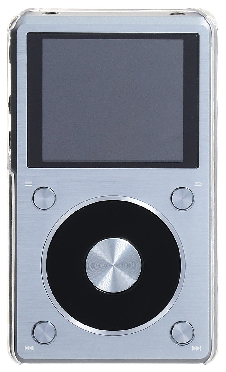 Fiio X5 II, Silver Hi-Res плеер15118152 Fiio X5 II, Silver Hi-Res плеер15118152Fiio X5 II - обновленный портативный плеер 2 поколения, который стал на 12 % легче и на 15 % компактнее предыдущей модели этой серии. Экран с матрицей IPS имеет диагональ 2,4 дюйма, разрешение 400 х 360 пикселей, и обладает достаточной яркостью для уверенного считывания информации даже при значительном уровне внешней освещенности. Алюминиевый корпус аппарата имеет отделку под титан, которая хорошо противостоит механическим повреждениям. В данной модели применена оригинальная схема управления величиной питающего напряжения – оно может быть установлено на значении +/-7 В для получения наилучшего качества звучания, или на +/- 5 В для наибольшей экономичности использования энергии аккумулятора. Плеер можно использовать и как ЦАП при подключении к вашему ПК. Цифровая схема также была полностью обновлена, и она построена на базе чипов JZ4760B/SA2000/PCM1792A/PGA2311A, что позволило обеспечить прямую декодировку потоков DSD64/128, а также воспроизведение...