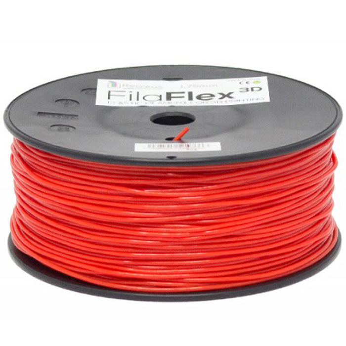 BQ Filaflex пластик в катушке, 1,75 мм, RedF000081 BQ Filaflex пластик в катушке, 1,75 мм, RedF000081Пластик BQ Filaflex это эластичный термопластик для использования в 3D принтерах, стойкий к моющим средствам и щелочам. Один из лучших материалов для печати на 3D принтере, он не теряет форму при растяжении и имеет высокую прочность на разрыв. Материал абсолютно без запаха и не является токсичным. Температура плавления 215-250°C. Пластик BQ Filaflex применяется для создания гибких, эластичных 3D моделей, таких как ремешки часов, обувь, предметы одежды и аксессуары, а также как часть более сложных 3D моделей в комбинации с обычным PLA пластиком. Одной катушки BQ Filaflex хватит на десятки изделий. Диаметр пластиковой нити: 1,75 мм Предел прочности: 39 МПа