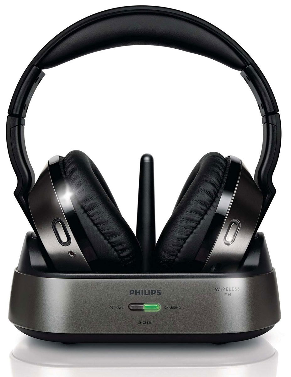 Philips SHC8535/10, Black беспроводные наушникиSHC8535/10 Philips SHC8535/10, Black беспроводные наушникиSHC8535/10Слушайте любимую музыку дома и наслаждайтесь свободой движения. Стереонаушники Philips SHC8535/10 с воспроизведением звука высокой точности обеспечат непревзойденное удобство. Насладитесь удобной подгонкой и ощутите лучшее звучание басов благодаря регулируемых в трех направлениях амбушюр, которые естественно прилегают к вашим ушам. 40-мм излучатель выполнен из композитного материала майлара для высокой чувствительности и мощности элемента, который обеспечивает звучание без слышимых искажений. Полноразмерные чашки наушников не только закрывают все ухо, что улучшает качество звучания, но также в них достаточно места для более крупного и эффективного излучателя. Благодаря беспроводной FM-передаче высоких частот, которые проходят и сквозь стены, можно слушать музыку, даже находясь в другой комнате. Тип магнита: неодимовый Отношение сигнал/шум: 70 дБ Индикатор уровня заряда батареи Автовыключение Время работы: до 15 часов Индикатор состояния батареи Режим...