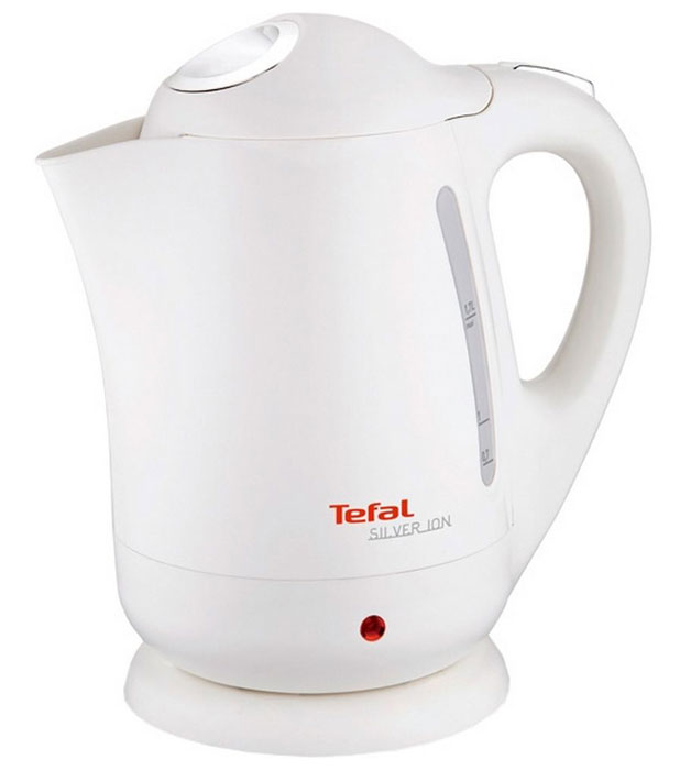 Tefal BF 9251 Silver Ion электрочайникBF 9251 Silver Ion Tefal BF 9251 Silver Ion электрочайникBF 9251 Silver IonПри создании чайника Tefal BF 9251 Silver Ion объемом 1,7 литра была применена технология Microban, при которой ионы серебра интегрируются в пластиковый корпус устройства. Ионы серебра способствуют уничтожению бактерий в процессе кипячения воды, а также в течение 24 часов после использования чайника, что наделяет прибор антибактериальными свойствами. Нагревательный элемент Ultraclean встроен в дно чайника, что обеспечивает высокую скорость нагрева воды, возможность кипячения даже небольшого ее количества и уменьшение образования накипи. Благодаря тому, что нагревательный элемент отполирован, дно чайника остается гладким и блестящим даже после длительной эксплуатации. Для удобства в использовании чайник Tefal BF 9251 Silver Ion оснащен широко открывающейся откидной крышкой, нейлоновым фильтром, предотвращающим попадание в чашку частичек накипи, беспроводной подставкой с поворотом на 360 градусов, двухсторонней шкалой уровня воды и индикатором работы с подсветкой. В целях предотвращения...