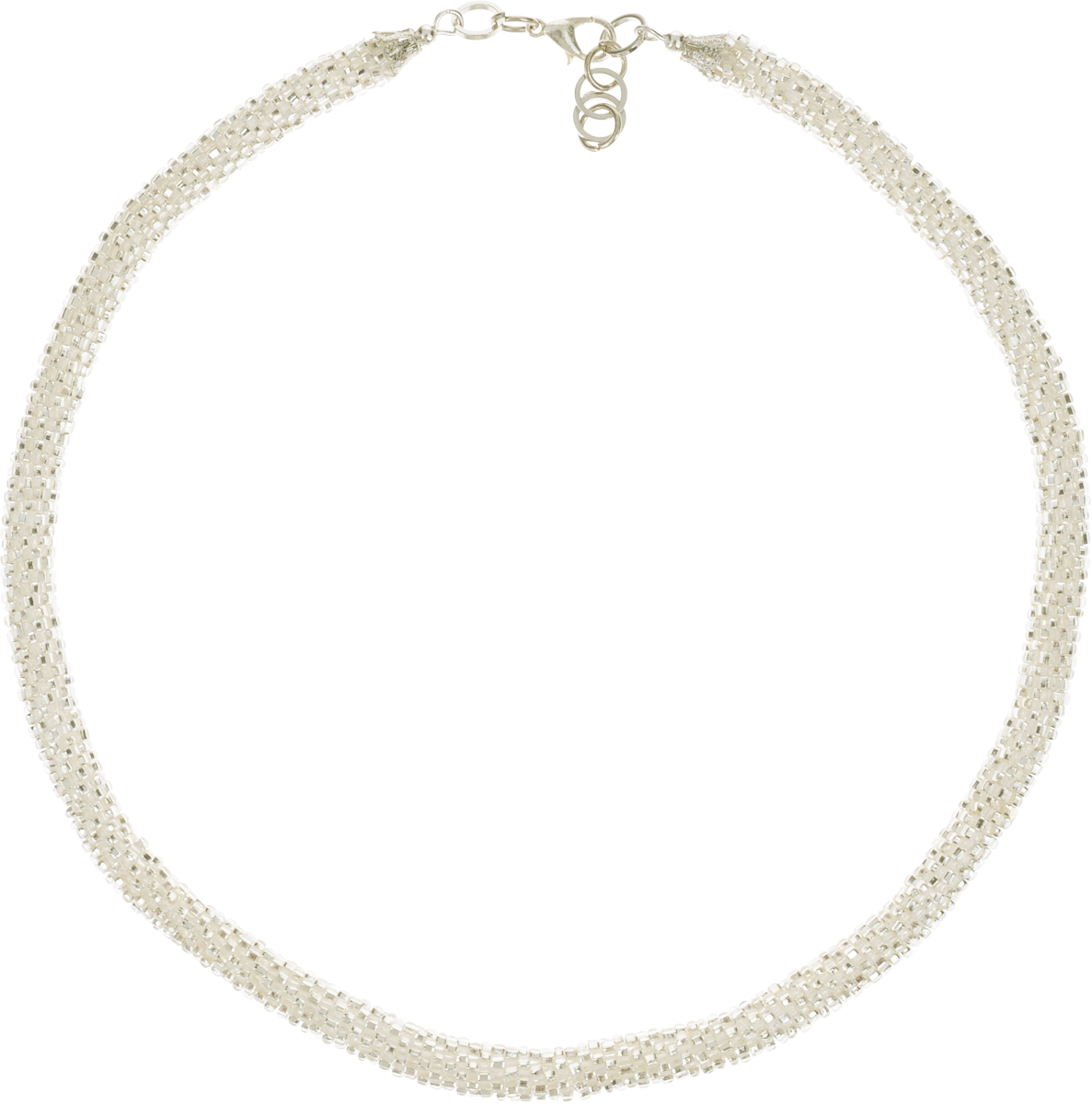 Бусы-шнур Beads (бисер), цвет: серебро. Ручная авторская работа. Ш78102Ш78102 Бусы-шнур Beads (бисер), цвет: серебро. Ручная авторская работа. Ш78102Ш78102Стильные бусы Beads ручной работы мастера Кузьминой Ольги выполнено в виде жгута из бисера цветом серебра. Изделие застегивается на практичный замок-карабин, длину бус возможно регулировать при помощи дополнительных звеньев в цепочке. Неповторимые бусы авторской работы придадут вашему образу изюминку, подчеркнут красоту и изящество вечернего платья или преобразят повседневный наряд.