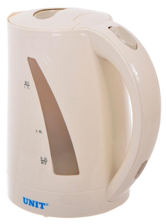 Unit UEK-242, Beige электрический чайникUEK-242 бежевый Unit UEK-242, Beige электрический чайникUEK-242 бежевыйЭлектрический чайник UNIT UEK-242 - это отлично укомплектованный, мощный чайник. Он прекрасно подойдет для дома и для офиса, а также для тех, кто просто любит посиделки, чаепития, приятные встречи и душевные мероприятия. Обладая высокой мощностью в 2000 Вт, он позволит вскипятить воду за считанные минуты. Благодаря объему 1.7 л, чайник UNIT UEK-242 позволит Вам разделить радость чаепития вместе с большой компанией или в кругу близких. После закипания чайник отключается автоматически, что позволяет Вам существенно сэкономить на электроэнергии. Существенным преимуществом скрытого нагревательного элемента, установленного в чайник, является то, что чайник намного удобнее мыть, накипь отходит от стенок и дна быстро и легко. Индикатор уровня воды облегчит Вам необходимость измерять нужное количество воды. Защитить от накипи поможет фильтр, встроенный в чайник. Благодаря ему накипь не попадает Вам в кружку, после чего Вы с легкостью можете промыть фильтр, не заменяя его на новый. Вместе...
