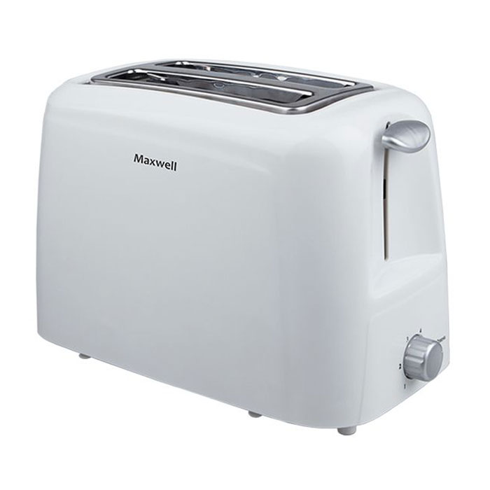 Maxwell MW-1504 тостерMW-1504 Maxwell MW-1504 тостерMW-1504Тостер Maxwell MW-1504 представляет собой сочетание удобства, функциональности и элегантного внешнего вида. Мощность в 750 Вт, простота управления и быстрое приготовление тостов, дополняется возможностью регулировки степени обжарки. Компактное и легкое в управлении устройство позволит приготовить вкуснейшие тосты за считанные минуты стразу на двоих. Вы можете в любой момент остановить процесс поджаривания, просто нажав на соответствующую кнопку. Ухаживать за тостером легко и приятно благодаря наличию поддона для крошек. Сэкономить пространство на кухне позволит отсек для хранения шнура.