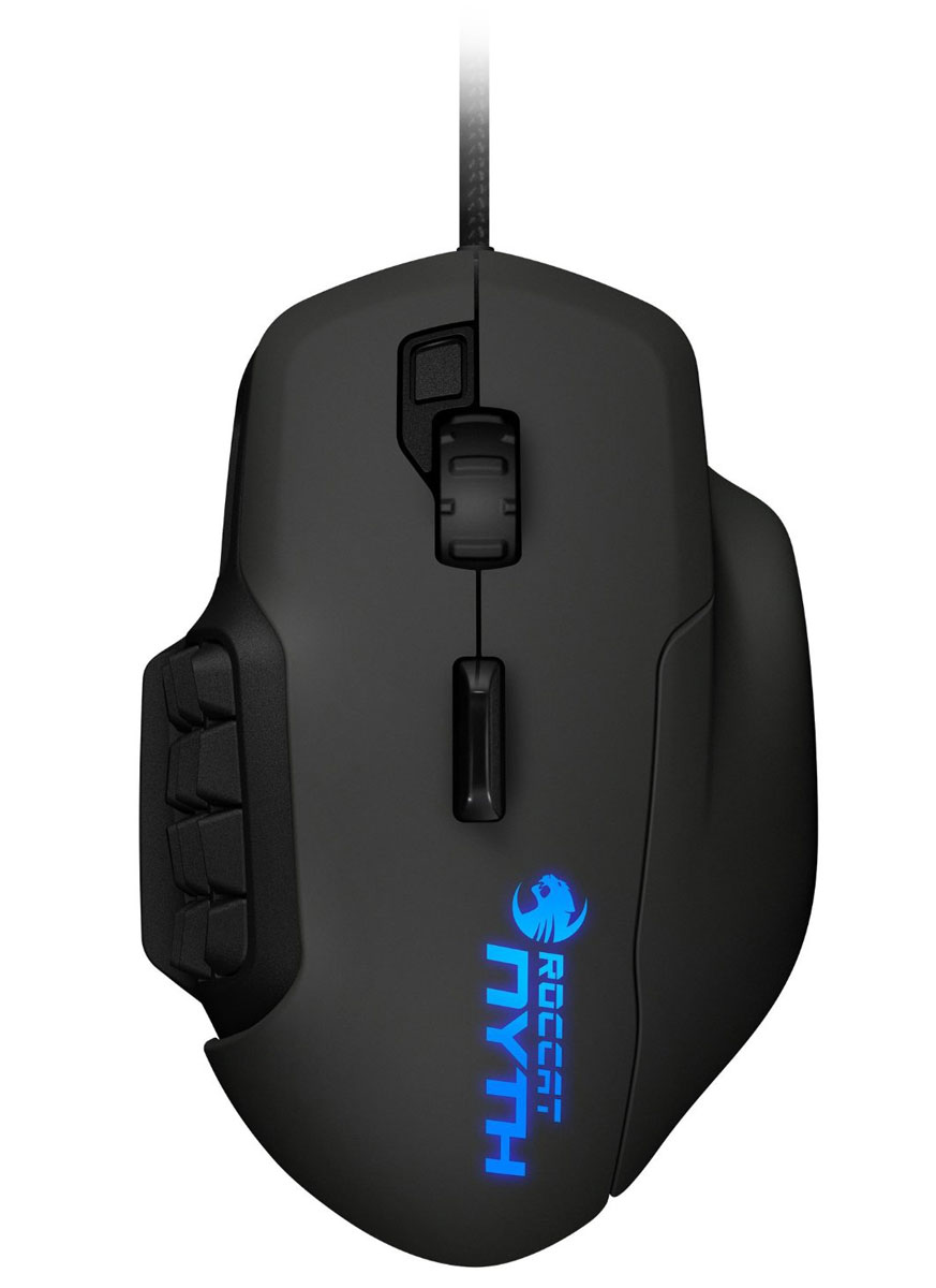 ROCCAT Nyth Modular Gaming Mouse игровая мышьROC-11-900 ROCCAT Nyth Modular Gaming Mouse игровая мышьROC-11-900Игровая мышь Roccat Nyth Modular Gaming Mouse сконструирована специально для MMO-игроков, так как имеет целый ряд полностью настраиваемых кнопок. Кроме того, эти клавиши имеют одно уникальное свойство - они легко крепятся и вынимаются из боковой панели мыши. В комплекте с Nyth содержится достаточное количество частей для создания множества различных комбинаций. При разработке данного устройства компания Roccat применила технологию сдвоенных боковых кнопок, что стало определяющим фактором для оптимизации контроля и увеличения уровня комфорта в игре. Клавиши сконструированы с использованием специальной технологии и именно поэтому они отлично нажимаются и чувствуются пальцами. Конструкция и расположение сдвоенных кнопок мыши как в верхней ее части, так и сбоку, отлично проработаны и можно с уверенностью сказать, что удобство пользования этими клавишами будет по достоинству оценено всеми любителями игр в жанре ММО. Подобные парные кнопки можно...