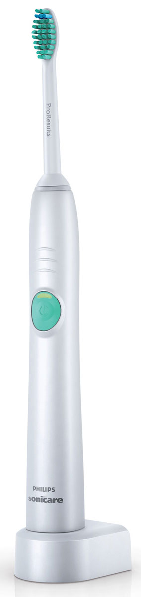Philips Sonicare HX6511/02 электрическая зубная щеткаHX6511/02 Philips Sonicare HX6511/02 электрическая зубная щеткаHX6511/02Благодаря уникальной технологии чистки электрическая зубная щетка Philips Sonicare HX6511/02 мягко и эффективно очищает межзубные промежутки и участки вдоль линии десен. Уникальная насадка изогнутой формы легко очищает задние зубы, удаляя налет на труднодоступных участках. Данную электрическую зубную щетку можно безопасно использовать для чистки: ортодонтических скоб (при чистке скоб чистящая насадка изнашивается быстрее) и зубодесневых карманов. Эта электрическая зубная щетка Philips оснащена таймером на две минуты, который помогает соблюдать рекомендованное стоматологами время чистки. Таймер с 30-секундным интервалом сообщает об окончании чистки каждого квадранта полости рта и подает сигнал для перехода к следующему, в результате чего чистка выполняется более тщательно Эта функция постепенно, в течение первых 14 чисток, увеличивает интенсивность чистки, облегчая привыкание к использованию электрической зубной щетки Philips Sonicare...
