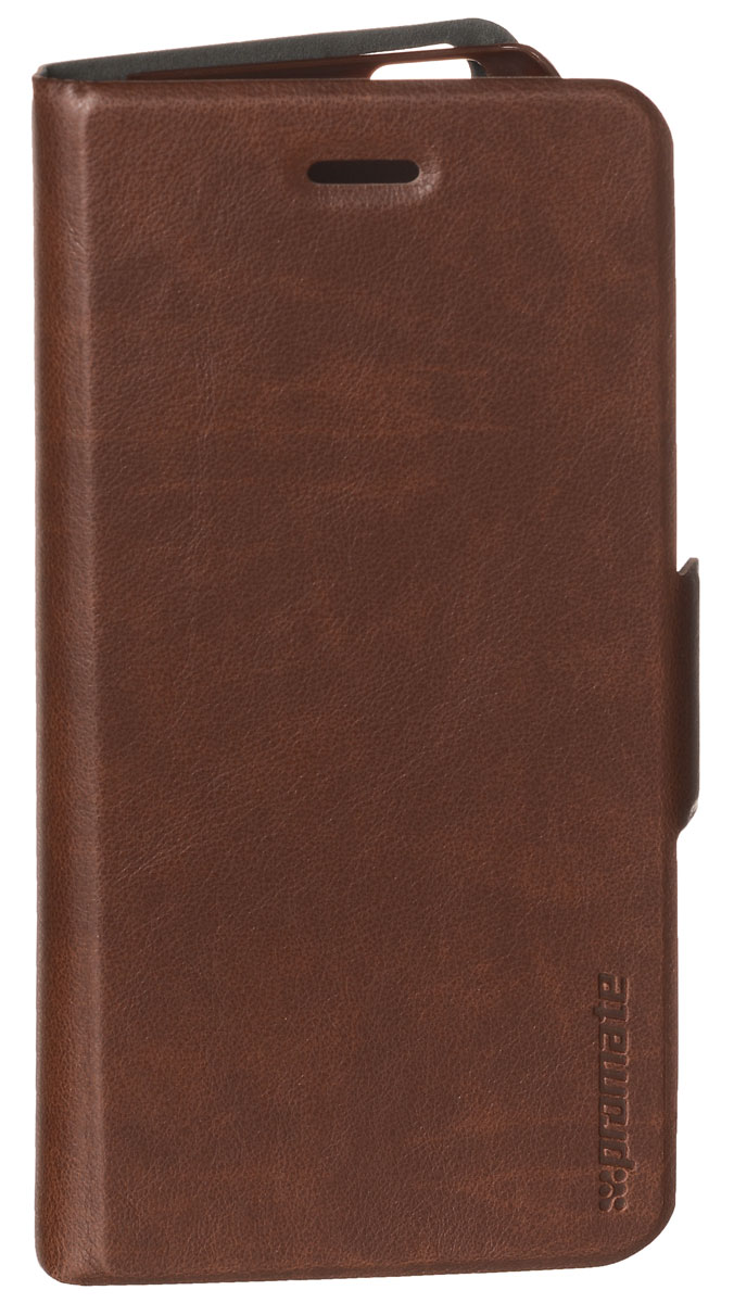 Promate Spino-i6P чехол для iPhone 6 Plus, Brown00008357 Promate Spino-i6P чехол для iPhone 6 Plus, Brown00008357Promate Spino-i6P - это инновационный защитный кожаный чехол который может вращать экран вашего iPhone под любой нужный угол обзора. Жесткий внутренний пинал с встроенным механизмом вращения делают этот чехол уникальным. Просто поворачивайте экран вокруг оси и выберете угол удобный для просмотра. Кожа премиум качества и тканевая отделка интерьера, несомненно придает Spino-i6P эксклюзивность, при этом вы можете быть уверены в безопасности и защите, которую он гарантирует.