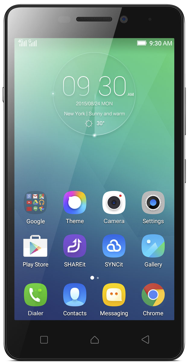 Lenovo Vibe P1m, BlackPA1G0002RU Lenovo Vibe P1m, BlackPA1G0002RUКруглосуточная работа от аккумулятора Оснащенный аккумулятором 4000 мАч с длительным временем автономной работы Lenovo Vibe P1m превосходно впишется в вашу насыщенную жизнь. Проводите ли вы все время в социальных сетях, не представляете свою жизнь без игр или же просто любите пообщаться, этот смартфон не вызовет у вас нареканий. Покрытие с функцией защиты от брызг Lenovo Vibe P1m — прекрасный выбор для активного образа жизни. Технология нанопокрытия для защиты от брызг защитит ваш телефон от постоянных брызг и капель воды. Это также в разы повышает надежность устройства. Гидрофобный слой обладает превосходный непроницаемостью, защищая устройство от влаги и коррозии. Быстрая зарядка и энергосбережение Если у Lenovo Vibe P1m вдруг разрядится, функция быстрой зарядки подарит вам до 4 часов в режиме разговора всего за 15 минут заряда аккумулятора. Кроме того, OneKey Power Saver удвоит срок работы вашего аккумулятора по одному щелчку. ...