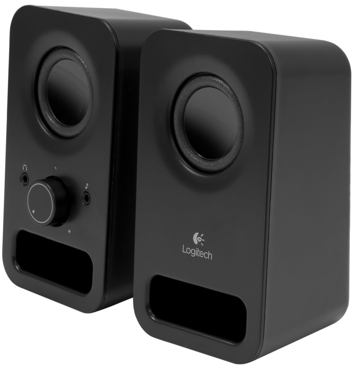 Logitech Z150, Midnight Black (980-000814) колонки980-000814 Logitech Z150, Midnight Black (980-000814) колонки980-000814Насыщенный звук Две мультимедийные стереоколонки с двумя входами дают чистый стереозвук с максимальной мощностью 6 Вт. Все управление под рукой Простое и удобное управление благодаря совмещению регулятора громкости и выключателя питания. Слушайте музыку в уединении Легкодоступный разъем для наушников на колонках Z150 позволит вам насладиться музыкой в уединении.