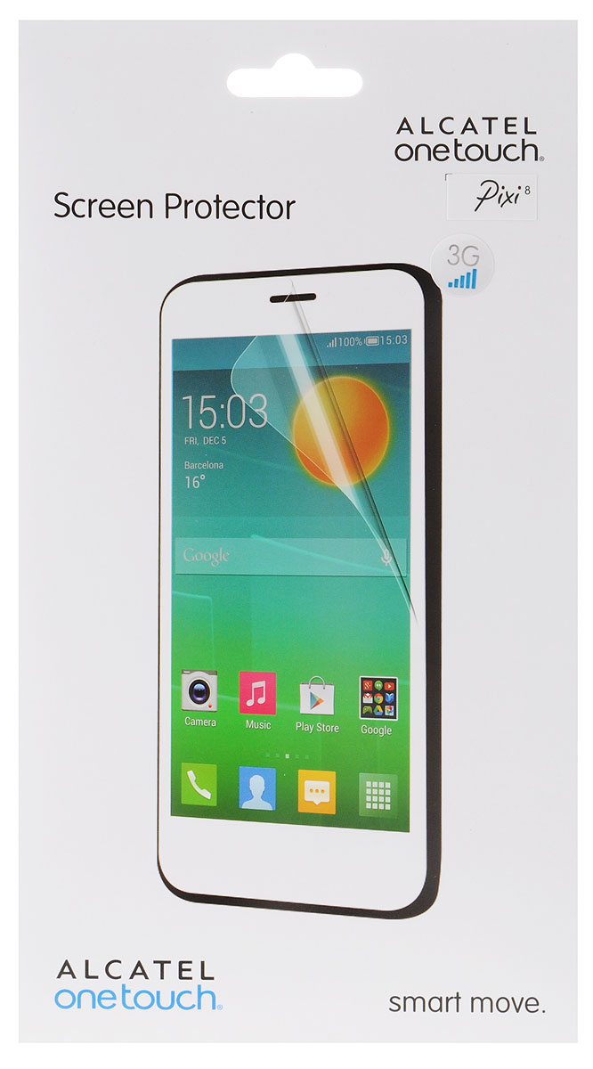 Alcatel Screen Protector защитная пленка для OneTouch Pixi 8, прозрачная Alcatel Screen Protector защитная пленка для OneTouch Pixi 8, прозрачная