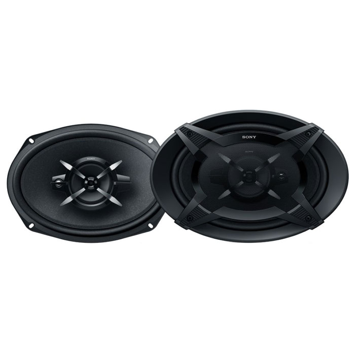 Sony XS-FB6930 колонки автомобильныеXSFB6930.U Sony XS-FB6930 колонки автомобильныеXSFB6930.UСоздайте оглушительный звук благодаря 3-полосной коаксиальной акустической системе Sony XS-FB6930. Оцените точное и глубокое звучание басов благодаря конусному НЧ-динамику с диффузором из целлюлозы, усиленной слюдой методом спекания (MRC), и чистоту динамичного звука на большой громкости благодаря высокой выходной мощности. Оптимизирован для подключения к автомагнитоле с поддержкой возможностей функции Mega Bass. Материал диффузора ВЧ-динамика: PEI Материал диффузора НЧ-динамика: прорезиненная ткань Материал магнита ВЧ-динамика: неодим Материал магнита НЧ-динамика: феррит Типоразмер: 15 x 23 см (6 x 9 дюймов)