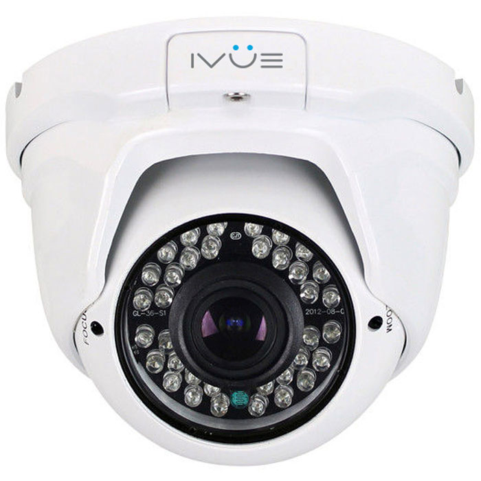 IVUE HDC-OD20V2812-60 камера видеонаблюдения2000000000039 IVUE HDC-OD20V2812-60 камера видеонаблюдения2000000000039Внешняя миниатюрная антивандальная купольная AHD камера IVUE HDC-OD20V2812-60 оснащена новейшим стандартом H.264 значительно повышающим эффективность сжатия видеопотока при сохранении высокого качества. ИК фильтр - это цветной фильтр света, блокирующий инфракрасные волны. С его помощью можно получить реальные цвета объекта при видеонаблюдении в тёмное время суток или на слабоосвещенных точках наблюдения, а так же позволяет расширить возможности цветокоррекции. Детектор движения - специальный датчик, отслеживающий изменения градиента разницы между кадрами во времени. Видеокамера IVUE HDC-OD20V2812-60 с датчиком движения может вести предзапись до определённого события, такого как обнаружение движения, что существенно сокращает объёмы записанной информации, экономит электроэнергию, а так же облегчает дальнейший поиск событий при монтаже видеозаписей. Инфракрасные светодиоды IVUE HDC-OD20V2812-60 автоматически активируются при наступлении тёмного времени...