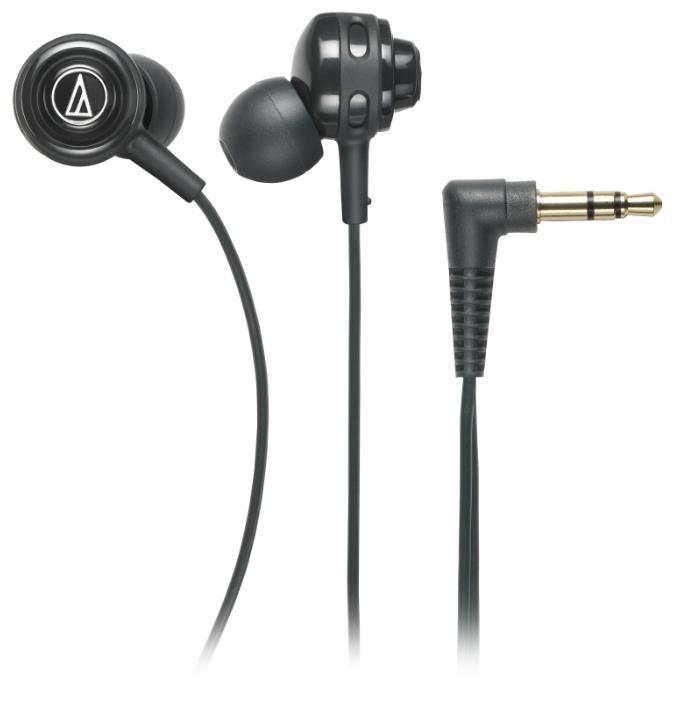 Audio-Technica ATH-COR150, Black наушникиATH-COR150 BK Audio-Technica ATH-COR150, Black наушникиATH-COR150 BKAudio-Technica ATH-COR150 – вставные наушники с акцентированными басами. Модель бросает вызов более массивным наушникам, доказывая что миниатюрная форма может также выдавать потрясающий эффект басов без ущерба ясности звука. Модель отличается превосходной эргономикой. В комплектацию входит катушка для намотки кабеля, предотвращающая его спутывание. Другая особенность модели – это наличие специального фиксатора кабеля, благодаря которому наушники можно фиксировать за ухом, позволяя слушателю выбирать два варианта ношения наушников: традиционный способ с ниспадающим кабелем либо способ заушного крепления с помощью фиксатора, что особенно актуально при занятиях спортом. Легкость переноски и хранения благодаря катушке для намотки кабеля.
