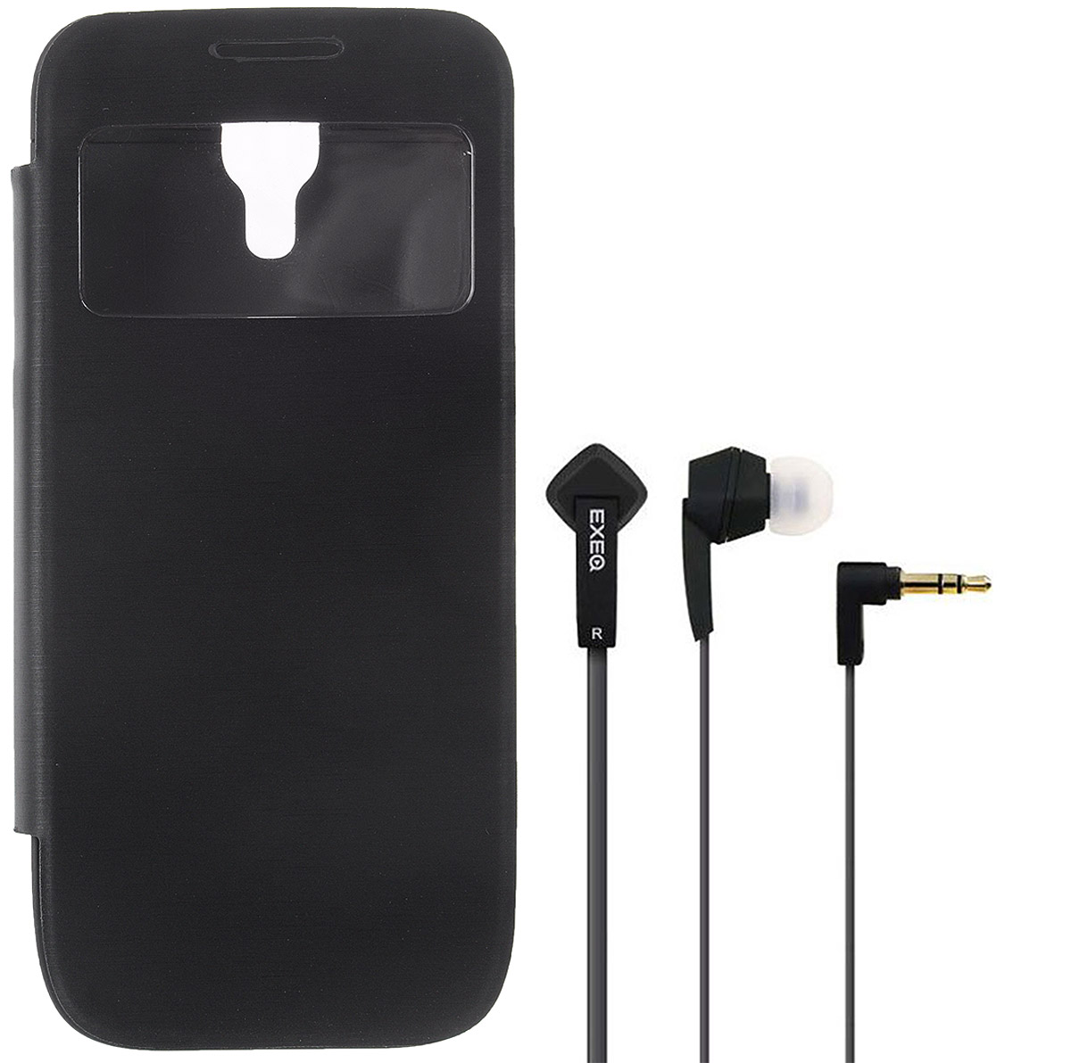 EXEQ HelpinG-SF04 чехол-аккумулятор для Samsung Galaxy S4 mini, Black (2200 мАч, флип-кейс)HelpinG-SF04 BL EXEQ HelpinG-SF04 чехол-аккумулятор для Samsung Galaxy S4 mini, Black (2200 мАч, флип-кейс)HelpinG-SF04 BLExeq HelpinG-SF04 - элегантный аксессуар для Samsung Galaxy S4 Mini, идеально сочетающий в себе надежный чехол и дополнительный аккумулятор. Как чехол HelpinG-SF04 надежно защитит смартфон от загрязнений, царапин и ударов. Причем надежная защита будет обеспечена не только задней и боковым панелям телефона, но и дисплею - чехол оснащен специальной откидной крышкой Smart-cover, которая не только защитит дисплей, но и позволит регулировать работу экрана. Как внешний аккумулятор с емкостью в 2200 мАч HelpinG-SF04 способен увеличить время работы смартфона в два раза, обеспечив дополнительную подпитку батареи в самые необходимые моменты. При этом чехол-аккумулятор имеет настолько компактные размеры, что его подсоединение практически не повлияет на габариты самого смартфона. Конструкция чехла предусматривает удобный доступ ко всем элементам управления смартфона, камере, встроенному микрофону и динамику. Даже зарядку телефона можно осуществлять непосредственно ...