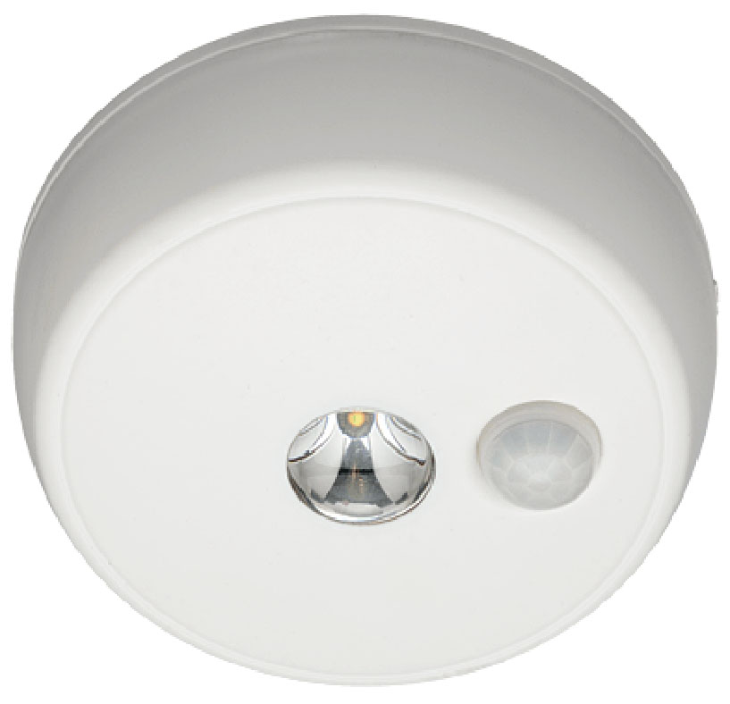 Светильник MrBeams MB980, беспроводной, с датчиками движения и освещенности, LED светильник, потолочный, 100 люмен, белый, 4 х СMB980 Светильник MrBeams MB980, беспроводной, с датчиками движения и освещенности, LED светильник, потолочный, 100 люмен, белый, 4 х СMB980Беспроводной LED светильник с датчиками движения и освещенности Варианты применения: для использования внутри помещения и на улице. Подсветка в любом нужном месте - кладовка, подвал, гардеробная, ванная, мансарда, чердак, беседка. Яркость: 100 люмен, Цвет Белый (3500K) Площадь освещения: 24,2 кв. метра Датчик движения: дистанция срабатывания: 3- 6 метров Датчик освещенности: активация работы светильника только в темноте Таймер отключения при отсутствии движения: 30 секунд. Время работы на одном комплекте батареек: 1 год работы ежедневного типового использования или до 35 часов непрерывной работы Питание: 4 щелочные батарейки типа С (1.5 В) Простота монтажа/демонтажа: Крепление саморезами (в комплекте). Безопасность: Отсутствие электрической проводки, корпус защищен от случайного проникновения маленьких детей. Надежность: срок службы LED до 30000 часов. Высококачественный пластик с защитой от ультрафиолетовых лучей – не выгорает под солнцем. Размеры (Ш*В*Г): 12,7 * 12,7 * 3,8 см...