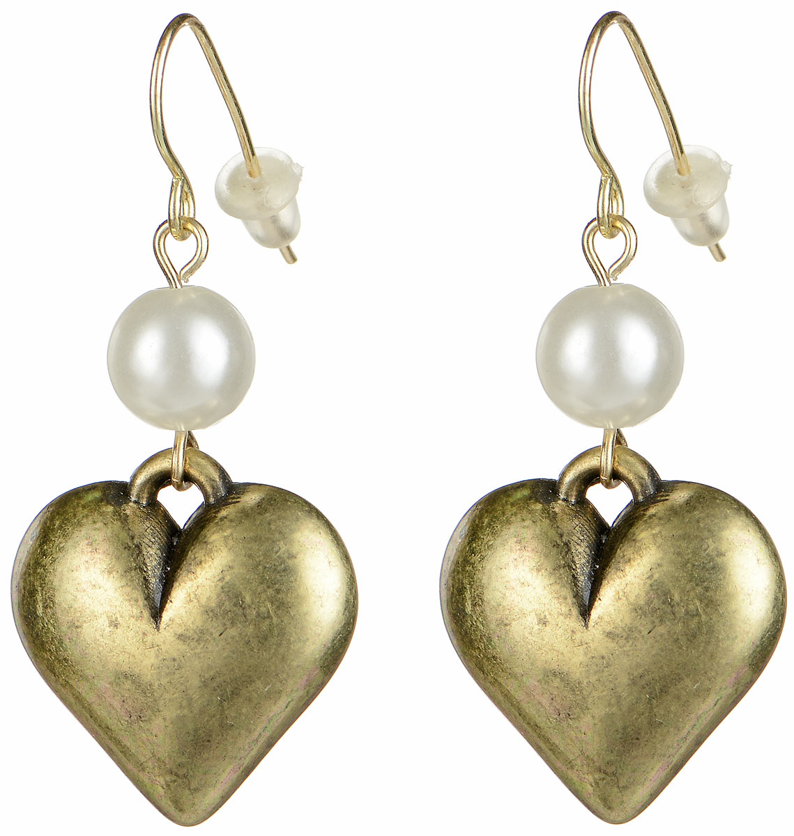 Серьги Taya, цвет: золотистый. T-B-2838T-B-2838-EARR-GOLD Серьги Taya, цвет: золотистый. T-B-2838T-B-2838-EARR-GOLDОчаровательные серьги Taya станут изысканным дополнением вашего образа. Серьги, выполненные из металлического сплава на основе латуни, оформлены подвесками в виде сердец и бусинами. Застегиваются на замок-петлю. Благодаря оригинальному дизайну и лаконичному сочетанию цветов, серьги идеально подойдут как для повседневного образа, так и для праздничного наряда.