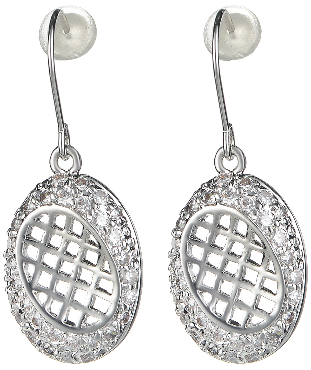 Серьги Taya, цвет: серебристый. T-B-5022T-B-5022-EARR-RHODIUM Серьги Taya, цвет: серебристый. T-B-5022T-B-5022-EARR-RHODIUMОригинальные серьги Taya не оставят равнодушной ни одну любительницу модных аксессуаров. Серьги выполнены из металлического сплава с родиевым покрытием и дополнены прозрачными цирконами. Застегиваются на замок-петлю. Такие яркие серьги подойдут для уверенных в себе и активных девушек, кто хочет быть в центре внимания.