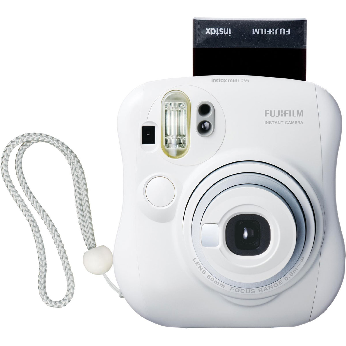 Fujifilm Instax Mini 25, White фотокамера мгновенной печати15953812 Fujifilm Instax Mini 25, White фотокамера мгновенной печати15953812Вы получите истинное удовольствие от использования фотокамеры для моментальных снимков Fujifilm Instax Mini 25, которая несомненно приобретёт популярность среди Ваших близких. Благодаря изящным снимкам размером с кредитную карту, получаемым за считанные секунды, любители фотографии всех возрастов смогут насладиться приятным сувениром на память о событиях своей жизни сразу после нажатия на кнопку затвора. Сочетание высококачественного объектива Fujinon и фотоплёнки Instax Mini позволяет мгновенно получать великолепные фотографии. Регулировка яркости/затемнения позволяет настраивать насыщенность цветов на конечной фотографии. Две кнопки спуска затвора на корпусе делают съемке с вертикальной и горизонтальной ориентацией камеры гораздо удобнее. Режим заполняющей вспышки (интеллектуальная вспышка для светлого фона) используется для запечатления человека и фона с одинаковой четкостью. Камера определяет яркость фона и в зависимости от нее ...