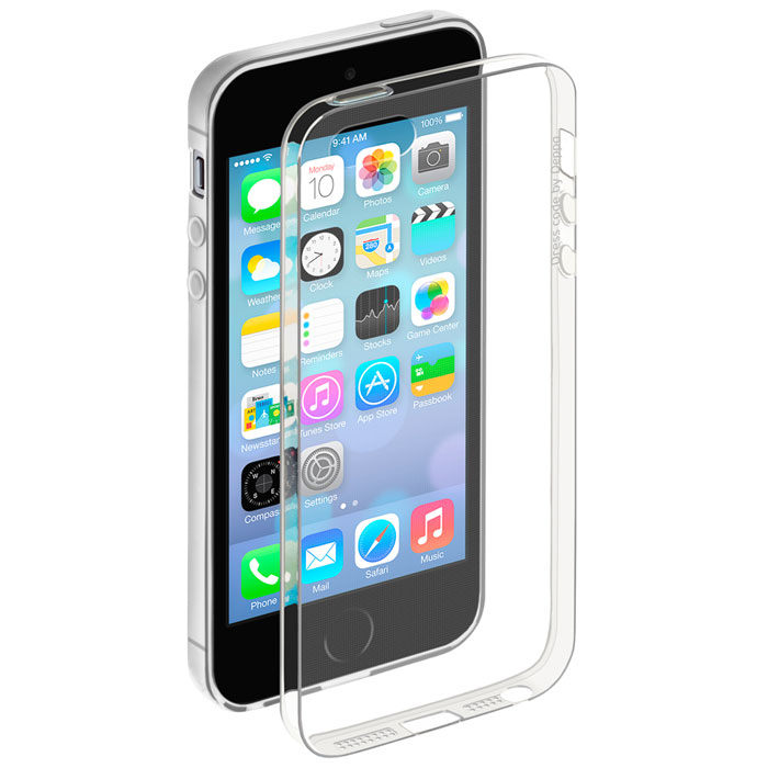 Deppa Gel Case чехол для Apple iPhone 5/5s, Clear85200 Deppa Gel Case чехол для Apple iPhone 5/5s, Clear85200Чехол Deppa Gel Case для Apple iPhone 5/5s предназначен для защиты корпуса смартфона от механических повреждений и царапин в процессе эксплуатации. Имеется свободный доступ ко всем разъемам и кнопкам устройства. Чехол изготовлен из TPU производства Bayer и имеет толщину 0,7 мм.