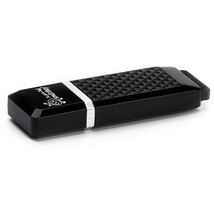 SmartBuy Quartz Series 32GB, Black USB-накопительSB32GBQZ-K SmartBuy Quartz Series 32GB, Black USB-накопительSB32GBQZ-KSmartBuy Quartz Series 32GB - один из самых стильных флеш-накопителей в линейке Smartbuy. Отличное сочетание элегантности, стиля и практичности. Представлен в классическом черном цвете с серебристой полоской. Пропускная способность интерфейса: 480 Мбит/сек Совместим с: Windows 7, Windows 8, Windows Vista, Windows XP, Windows 2000, Linux, MAC OS X