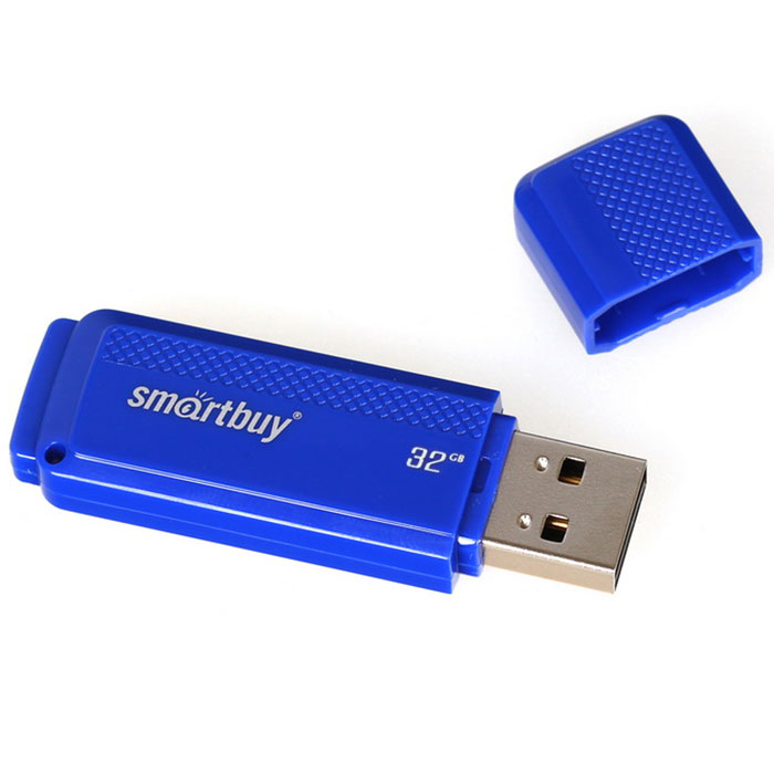 SmartBuy Dock 32GB, Blue USB-накопительSB32GBDK-B SmartBuy Dock 32GB, Blue USB-накопительSB32GBDK-BФлеш-накопитель SmartBuy Dock 32GB представлен в ярком синем цвете. Легкий и удобный, выручит вас в любой сложной ситуации! Совместимость: Windows 8/7/XP/2000/Vista, Mac OS 8.6 и Linux 2.4.0 (или выше) Пропускная способность интерфейса: 480 Мбит/сек