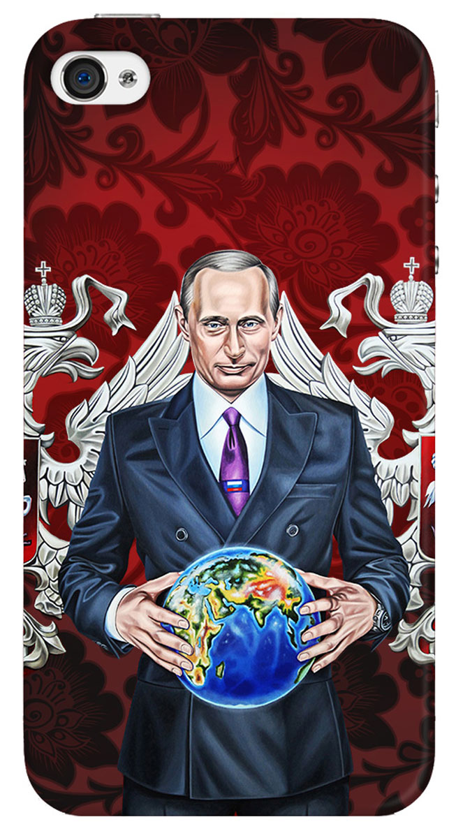 Deppa Art Case чехол для Apple iPhone 4/4s, Путин (карта мира)100001 Deppa Art Case чехол для Apple iPhone 4/4s, Путин (карта мира)100001Чехол Deppa Art Case для Apple iPhone 4/4s предназначен для защиты корпуса смартфона от механических повреждений и царапин в процессе эксплуатации. Имеется свободный доступ ко всем разъемам и кнопкам устройства. Чехол изготовлен из поликарбоната толщиной 1 мм и оформлен принтом с изображением Путина. В комплект также входит защитная пленка из трехслойного японского материала PET.