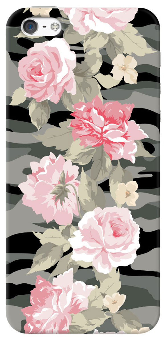 Deppa Art Case чехол для Apple iPhone 5/5s, Military (пионы)100044 Deppa Art Case чехол для Apple iPhone 5/5s, Military (пионы)100044Чехол Deppa Art Case для Apple iPhone 5/5s предназначен для защиты корпуса смартфона от механических повреждений и царапин в процессе эксплуатации. Имеется свободный доступ ко всем разъемам и кнопкам устройства. Чехол изготовлен из поликарбоната толщиной 1 мм и оформлен принтом в стиле милитари с изображением пионов.