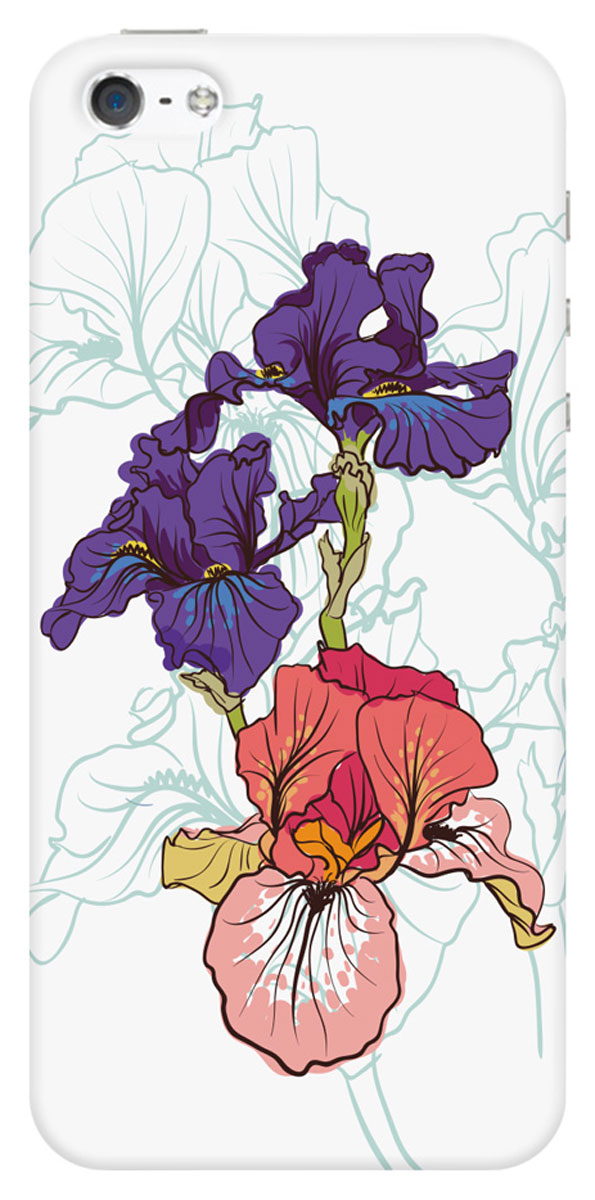 Deppa Art Case чехол для Apple iPhone 5/5s, Pastel (ирисы)100201 Deppa Art Case чехол для Apple iPhone 5/5s, Pastel (ирисы)100201Чехол Deppa Art Case для Apple iPhone 5/5s предназначен для защиты корпуса смартфона от механических повреждений и царапин в процессе эксплуатации. Имеется свободный доступ ко всем разъемам и кнопкам устройства. Чехол изготовлен из поликарбоната толщиной 1 мм и оформлен нежным принтом в пастельных тонах с изображением ирисов.