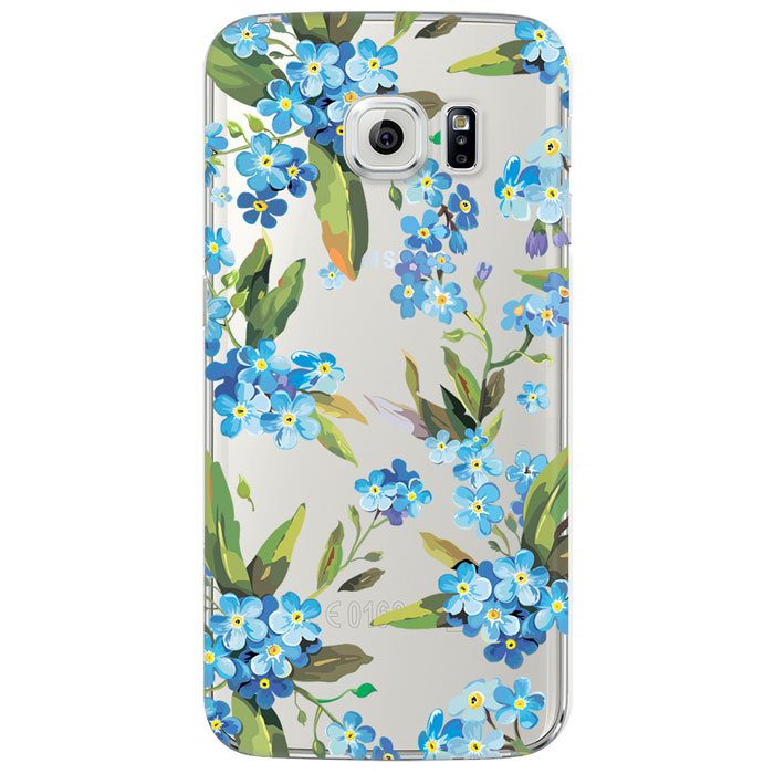 Deppa Art Case чехол для Samsung Galaxy S6 Edge, Flowers (незабудка)100123 Deppa Art Case чехол для Samsung Galaxy S6 Edge, Flowers (незабудка)100123Чехол Deppa Art Case для Samsung Galaxy S6 Edge предназначен для защиты корпуса смартфона от механических повреждений и царапин в процессе эксплуатации. Имеется свободный доступ ко всем разъемам и кнопкам устройства. Чехол изготовлен из поликарбоната толщиной 0,8 мм и оформлен принтом с изображением цветков незабудки. В комплект также входит защитная пленка из трехслойного японского материала PET.