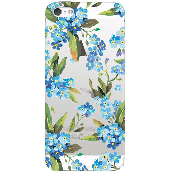 Deppa Art Case чехол для Apple iPhone 5/5s, Flowers (незабудка)100099 Deppa Art Case чехол для Apple iPhone 5/5s, Flowers (незабудка)100099Чехол Deppa Art Case для Apple iPhone 5/5s предназначен для защиты корпуса смартфона от механических повреждений и царапин в процессе эксплуатации. Имеется свободный доступ ко всем разъемам и кнопкам устройства. Чехол изготовлен из поликарбоната толщиной 1 мм и оформлен принтом с изображением незабудки.