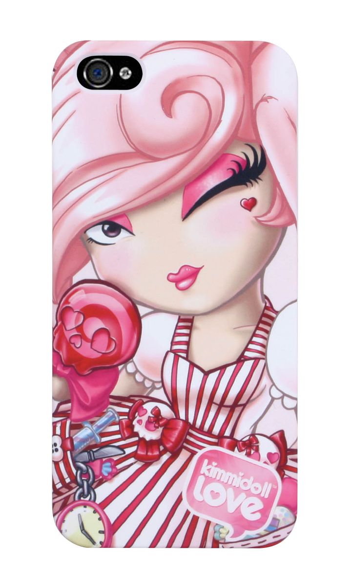 Kimmidoll Чехол для iPhone 5/5s Бон БонKLF121 Kimmidoll Чехол для iPhone 5/5s Бон БонKLF121Съемный чехол Kimmidoll Бон Бон для вашего верного гаджета, украшенный такой очаровательной куколкой. Защитит устройство от пыли, грязи и царапин, а в случае падения предотвратит трещины и сколы. В чехле есть специальные прорези (для окошка камеры, разъема для наушников и зарядного шнура, для клавиш регулировки звука и кнопочки беззвучного режима). Легко снимается и легко одевается, а главное, радует глаз! Сделан специально для iPhone 5/5s и идеально подходит по размеру.
