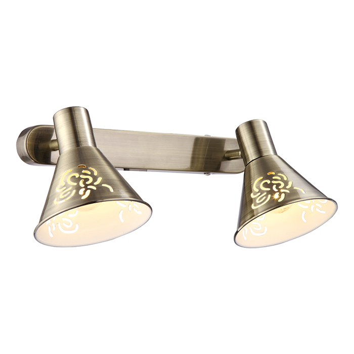Светильник настенный Arte Lamp CONO A5218AP-2AB Светильник настенный Arte Lamp CONO A5218AP-2AB