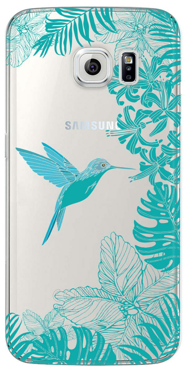 Deppa Art Case чехол для Samsung Galaxy S6 edge, Jungle (колибри)100173 Deppa Art Case чехол для Samsung Galaxy S6 edge, Jungle (колибри)100173Чехол Deppa Art Case для Samsung Galaxy S6 edge предназначен для защиты корпуса смартфона от механических повреждений и царапин в процессе эксплуатации. Имеется свободный доступ ко всем разъемам и кнопкам устройства. Чехол изготовлен из поликарбоната толщиной 1 мм и оформлен ярким принтом с изображением колибри. В комплект также входит защитная пленка из трехслойного японского материала PET.