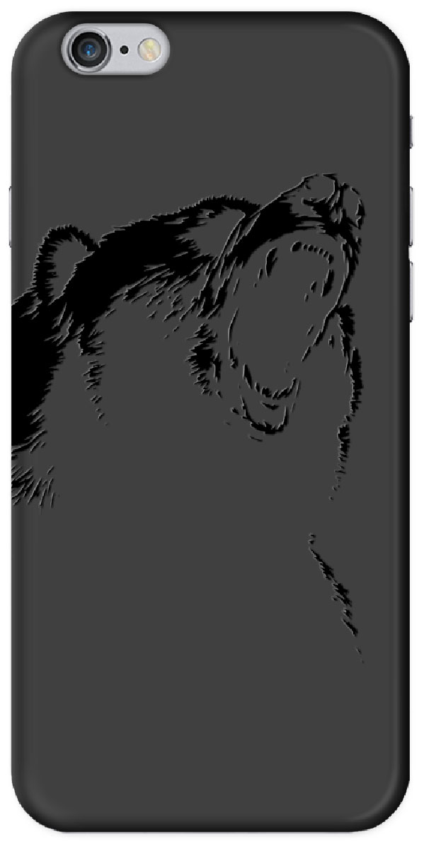 Deppa Art Case чехол для Apple iPhone 6/6s, Black (медведь)100256 Deppa Art Case чехол для Apple iPhone 6/6s, Black (медведь)100256Чехол Deppa Art Case для Apple iPhone 6/6s предназначен для защиты корпуса смартфона от механических повреждений и царапин в процессе эксплуатации. Имеется свободный доступ ко всем разъемам и кнопкам устройства. Чехол изготовлен из поликарбоната толщиной 0,7 мм. В комплект также входит защитная пленка из трехслойного японского материала PET.