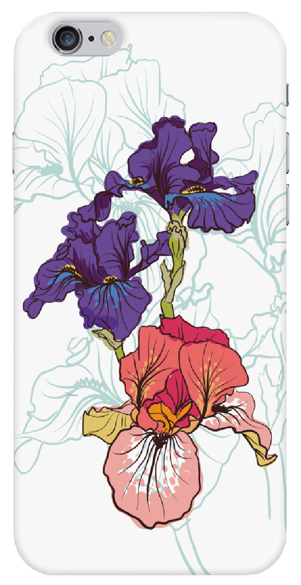 Deppa Art Case чехол для Apple iPhone 6/6s, Pastel (ирисы)100205 Deppa Art Case чехол для Apple iPhone 6/6s, Pastel (ирисы)100205Чехол Deppa Art Case для Apple iPhone 6/6s предназначен для защиты корпуса смартфона от механических повреждений и царапин в процессе эксплуатации. Имеется свободный доступ ко всем разъемам и кнопкам устройства. Чехол изготовлен из поликарбоната толщиной 0,7 мм.