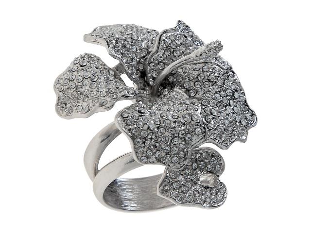 Кольцо Jenavi Кордия, цвет: серебряный, белый. r359f000. Размер 16r359f000 Кольцо Jenavi Кордия, цвет: серебряный, белый. r359f000. Размер 16r359f000Стильное кольцо Jenavi Кордия выполнено в виде цветка гибискуса с листочком из гипоаллергенного ювелирного сплава с серебрением, оформлено кристаллами Swarovski. Основа изделия выполнена в виде литой пружины. Оригинальное кольцо Jenavi превосходно дополнит ваш образ и подчеркнет отменное чувство стиля своей обладательницы.