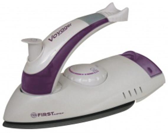 First FA-5642, Purple дорожный утюгFA-5642 Purpule First FA-5642, Purple дорожный утюгFA-5642 Purpule5642 Утюг дорожный FIRST, 1000 Вт, паровой, антипригарное, склад.ручка, Purpule