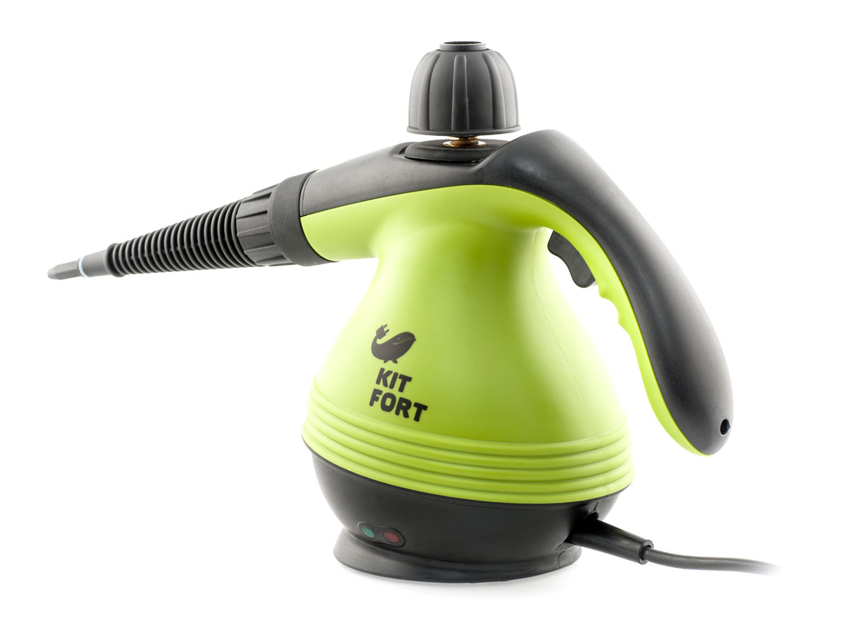 Kitfort KT-906 пароочистительKT-906 Kitfort KT-906 пароочистительKT-906Пароочиститель Kitfort КТ-906 - многофункциональный аппарат, способный заменить моющий пылесос, дезинфектор, стеклоочиститель, отпариватель для тканей. Используя силу горячего пара, пароочиститель великолепно очищает любые поверхности и обеспечивает деликатную глажку вещей. Прибор очень удобен в использовании, и работа с ним не требует от пользователя каких-то особых навыков и умений. Устройство безопасно для здоровья человека и не приносит вреда окружающей среде. Горячий пар под давлением может удалять грязь, жир и известковые отложения с различных поверхностей, убивать патогенные микроорганизмы, бактерии и домашних клещей, которые могут вызывать аллергические реакции и астму. Сухой пар быстро испаряется, не оставляя следов влаги на поверхности. При очистке поверхностей паром не требуется применения химических чистящих средств, что улучшает экологию дома, и также позволяет сэкономить на покупке чистящих средств. Kitfort КТ-906 имеет малый вес и удобную...